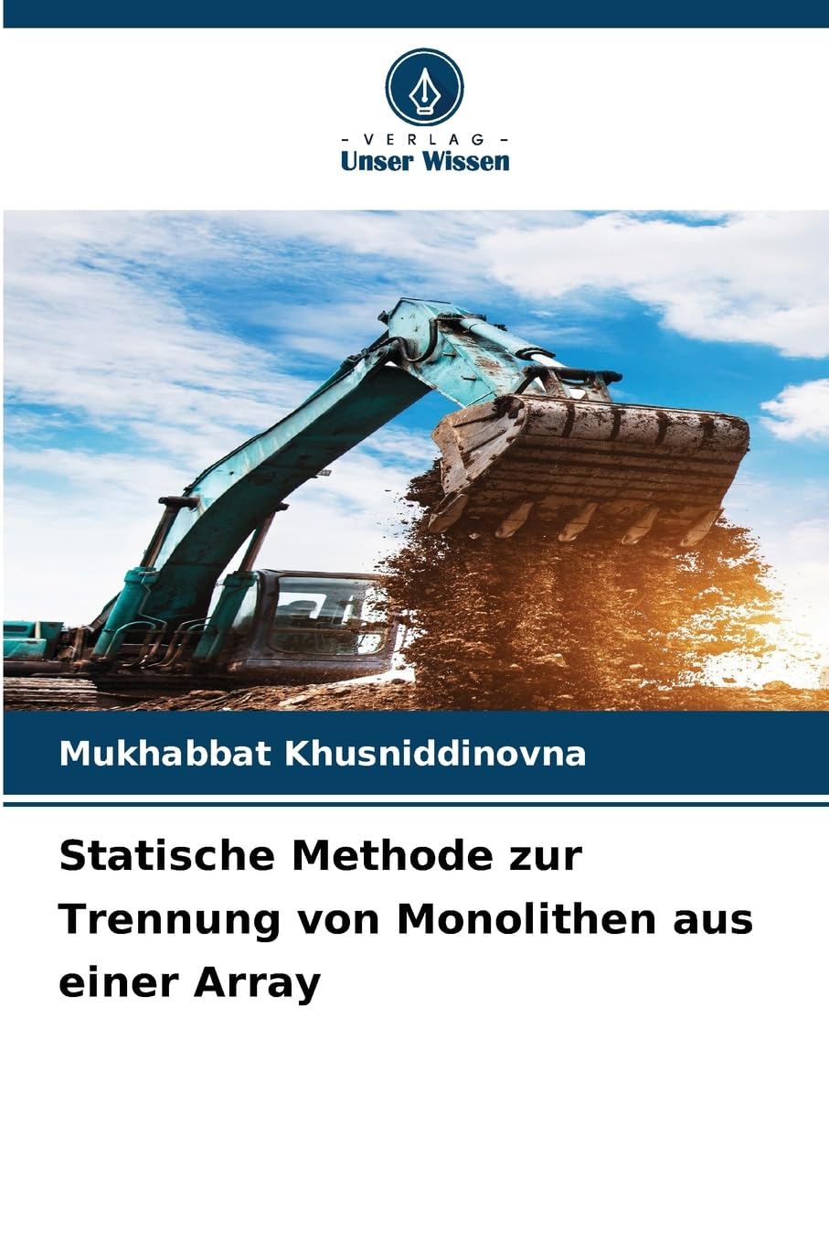 Statische Methode zur Trennung von Monolithen aus einer Array Arts & Music