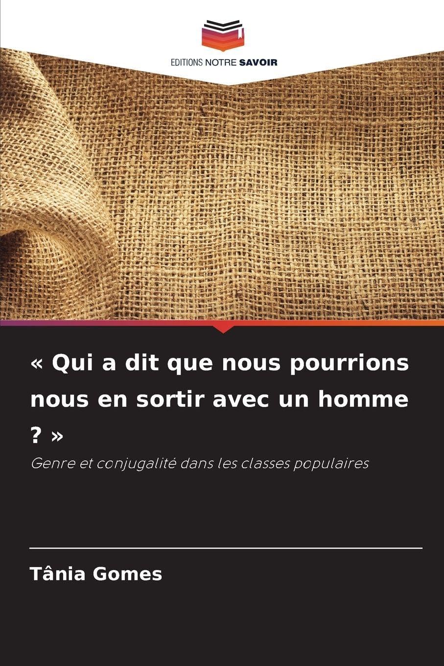 ' Qui a dit que nous pourrions nous en sortir avec un homme ? ' Natural Sciences