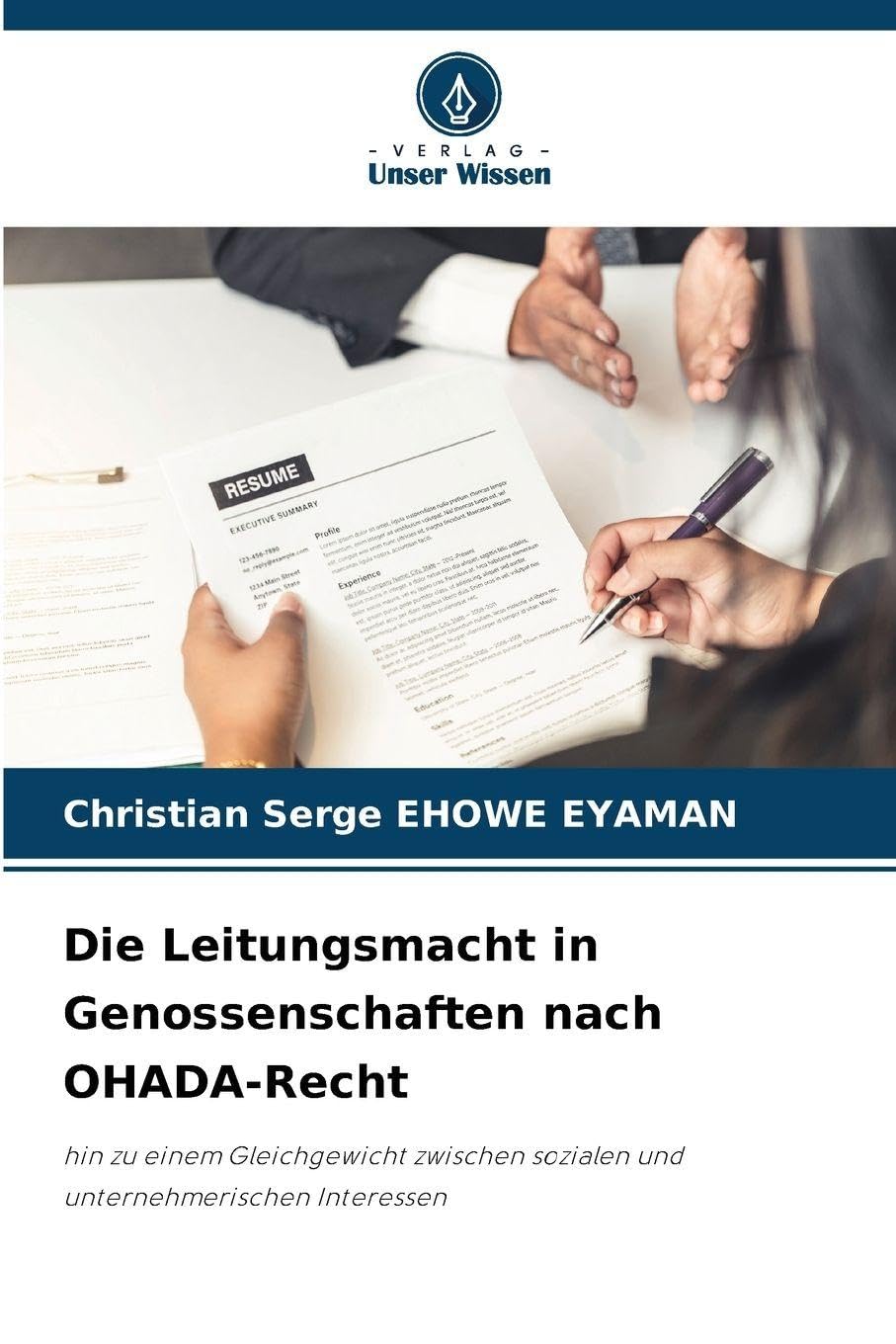 Die Leitungsmacht in Genossenschaften nach OHADA-Recht Law