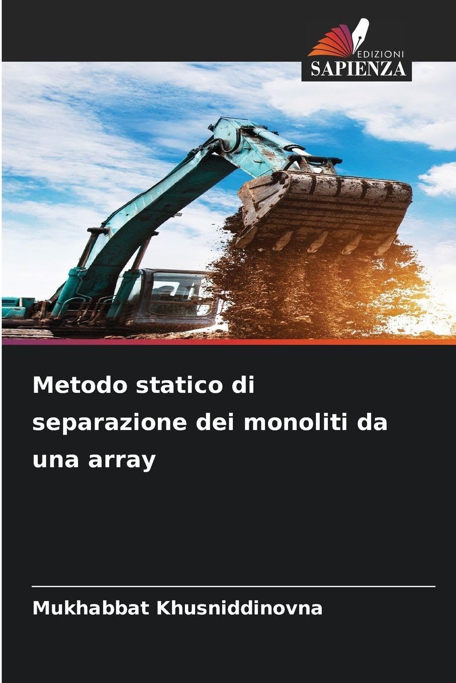Metodo statico di separazione dei monoliti da una array Arts & Music