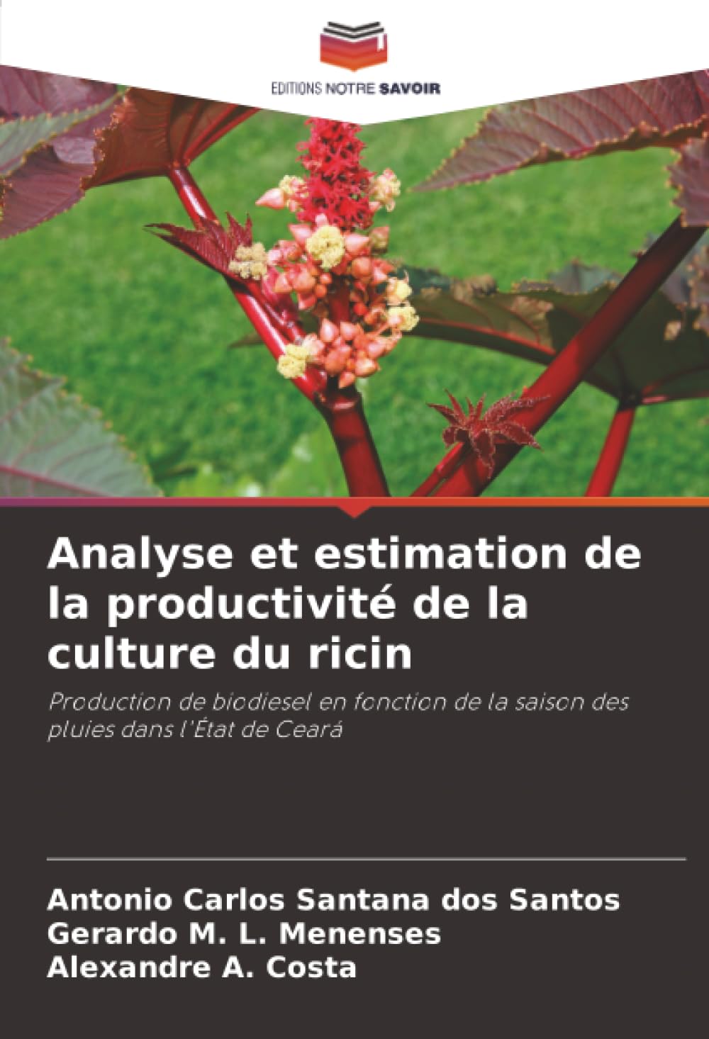Analyse et estimation de la productivité de la culture du ricin Natural Sciences