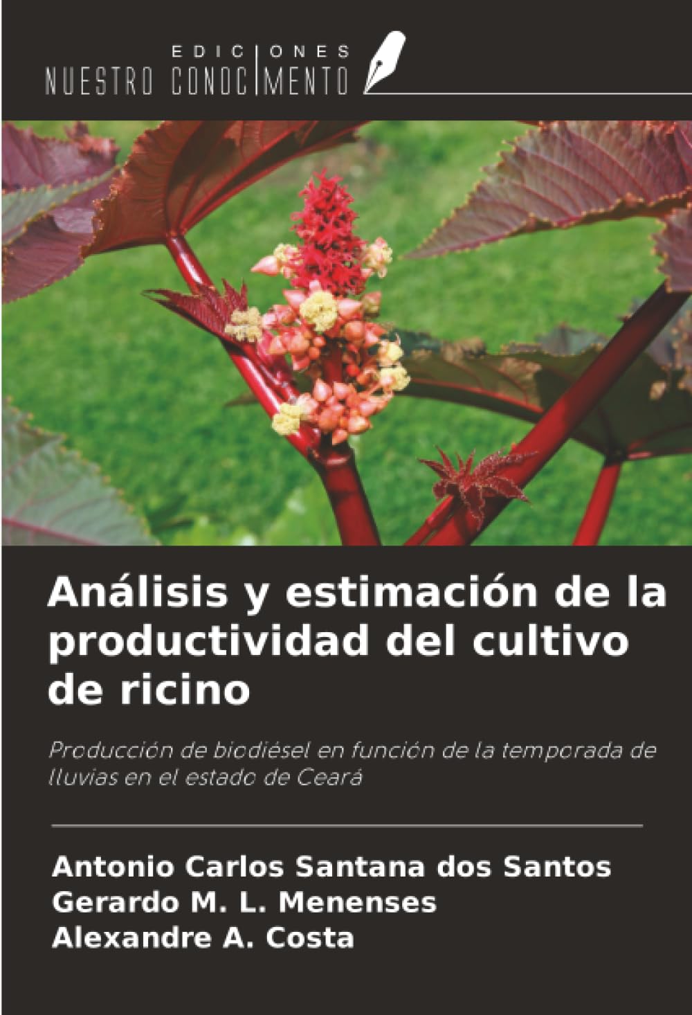 Análisis y estimación de la productividad del cultivo de ricino Natural Sciences