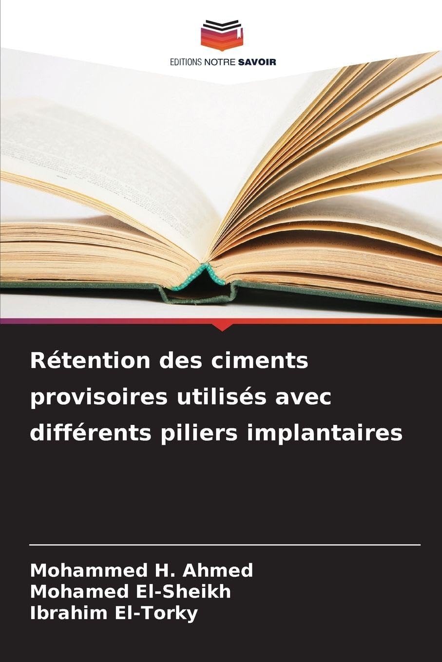 Rétention des ciments provisoires utilisés avec différents piliers implantaires Medicine