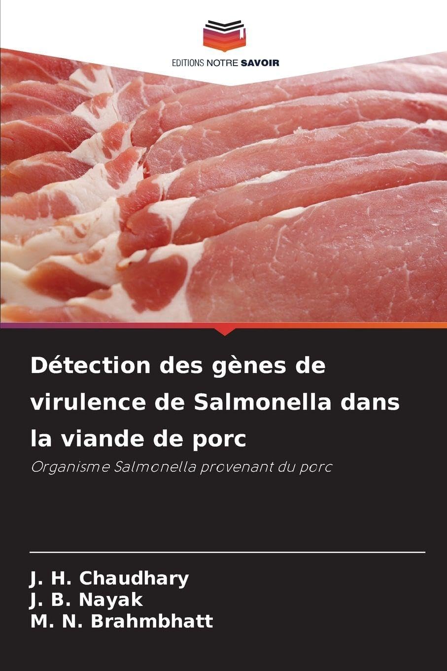 Détection des gènes de virulence de Salmonella dans la viande de porc Natural Sciences