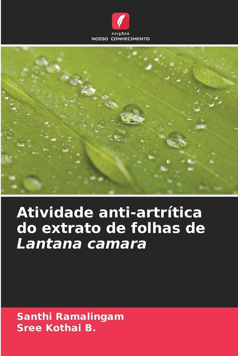 Atividade anti-artrítica do extrato de folhas de Lantana camara Natural Sciences