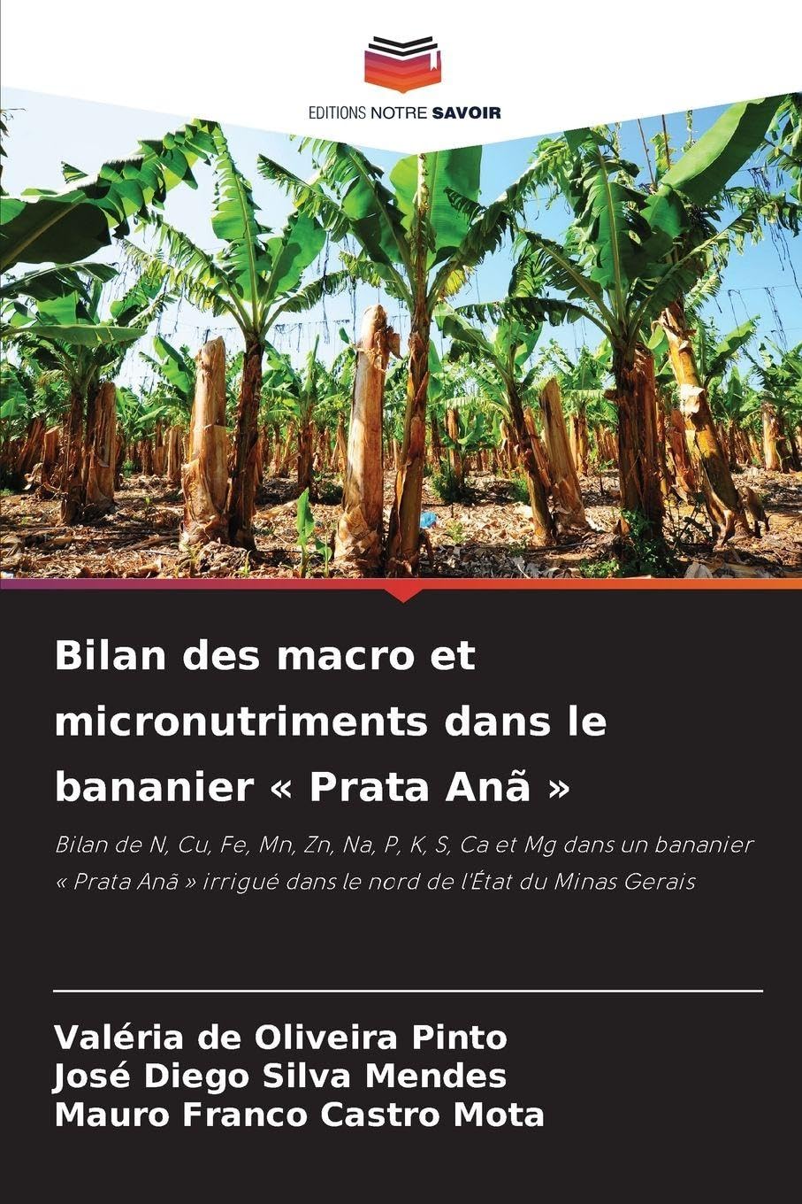 Bilan des macro et micronutriments dans le bananier ' Prata Anã ' Arts & Music