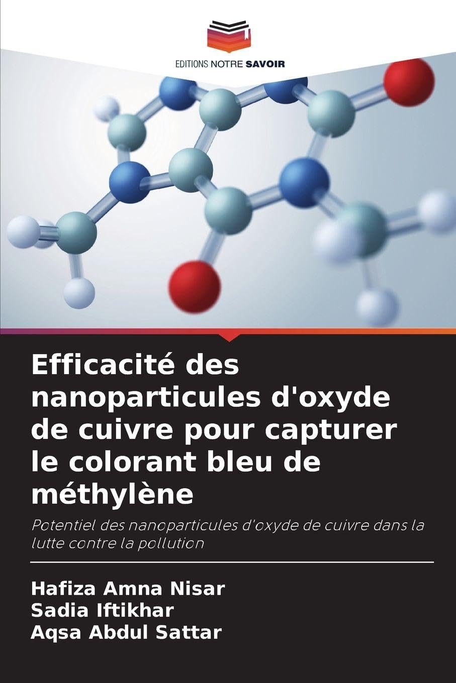 Efficacité des nanoparticules d'oxyde de cuivre pour capturer le colorant bleu de méthylène Business & Technology