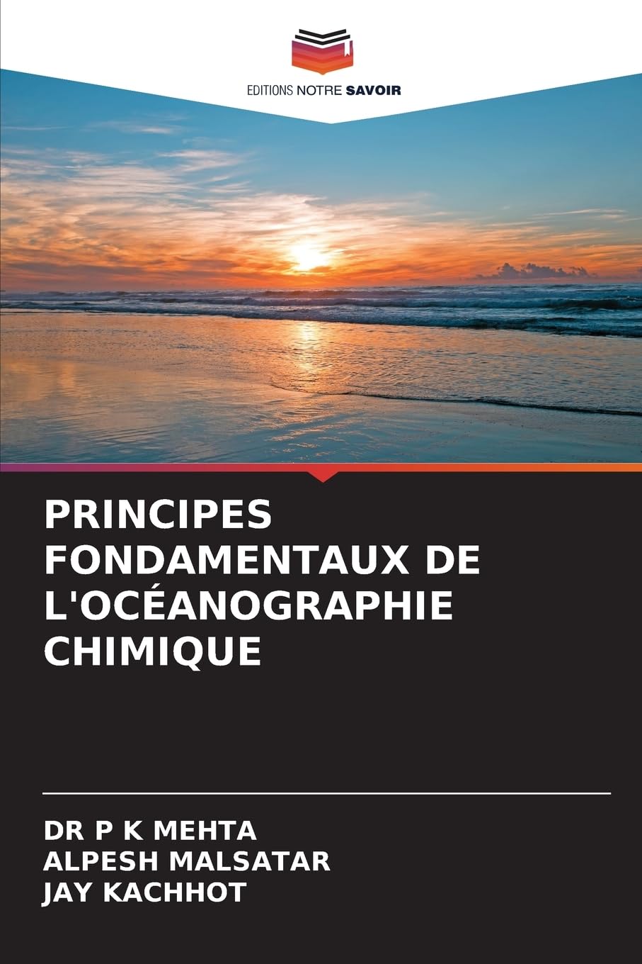 PRINCIPES FONDAMENTAUX DE L'OCÉANOGRAPHIE CHIMIQUE Psychology