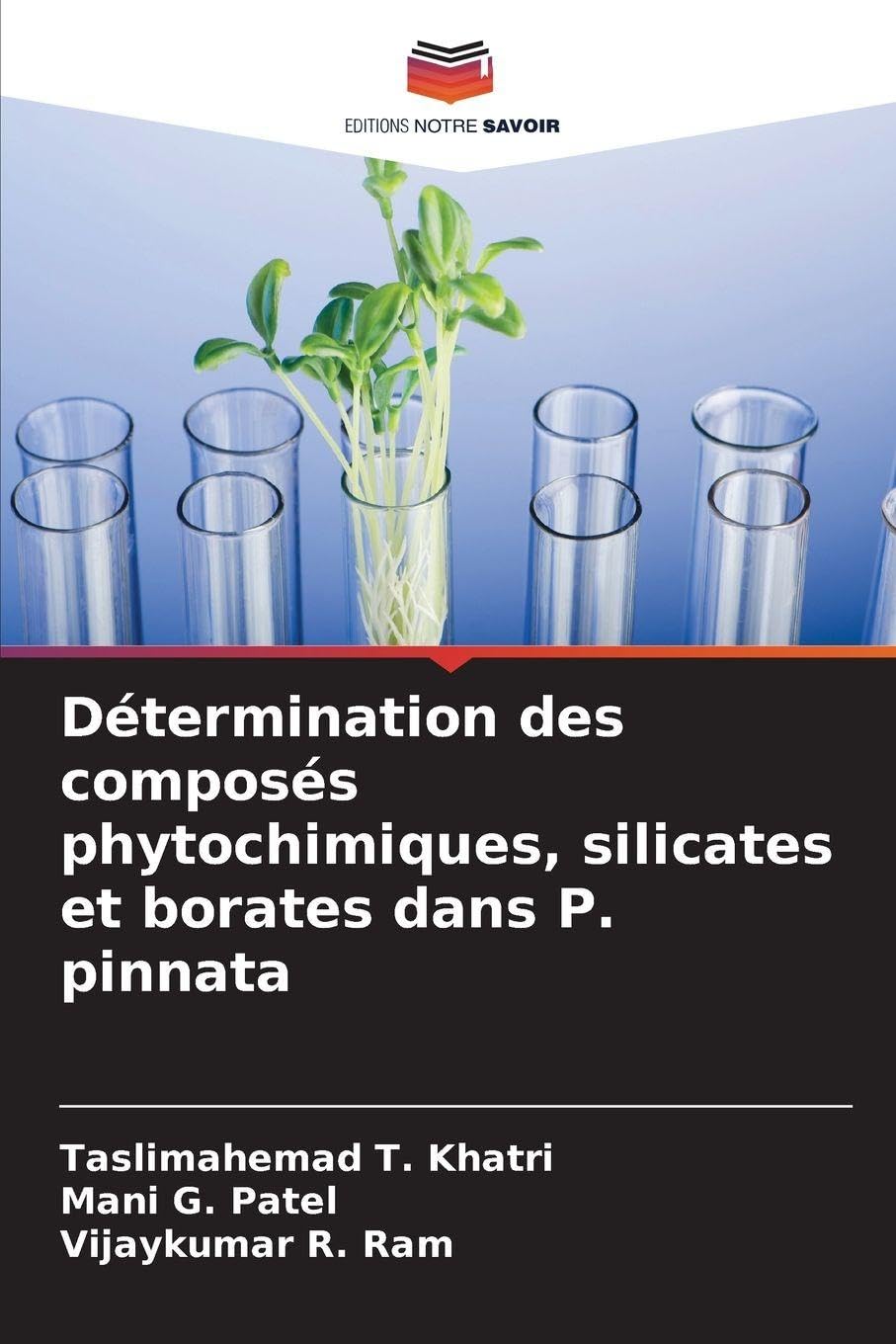Détermination des composés phytochimiques, silicates et borates dans P. pinnata Natural Sciences