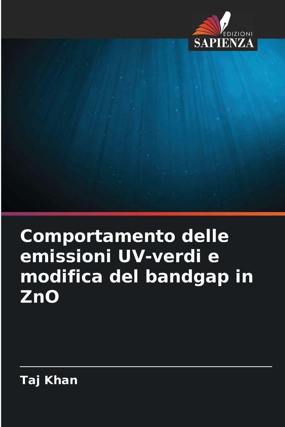 Comportamento delle emissioni UV-verdi e modifica del bandgap in ZnO Natural Sciences