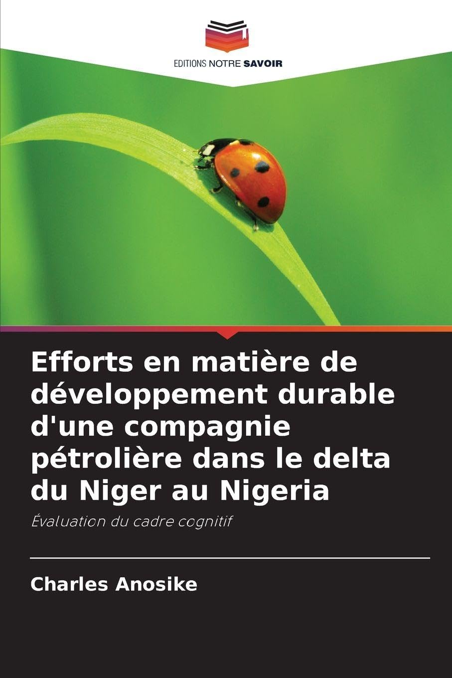 Efforts en matière de développement durable d'une compagnie pétrolière dans le delta du Niger au Nigeria Law