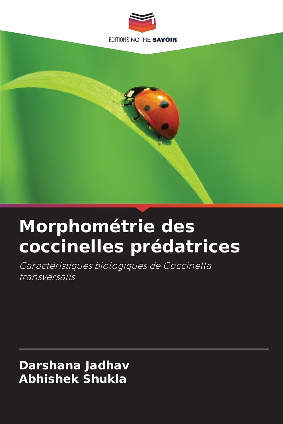 Morphométrie des coccinelles prédatrices: Caractéristiques biologiques de Coccinella transversalis Natural Sciences