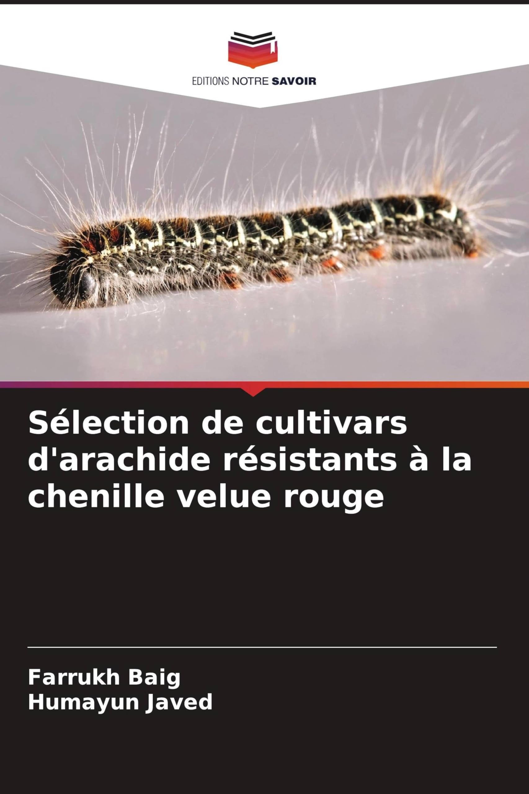 Sélection de cultivars d'arachide résistants à la chenille velue rouge Natural Sciences