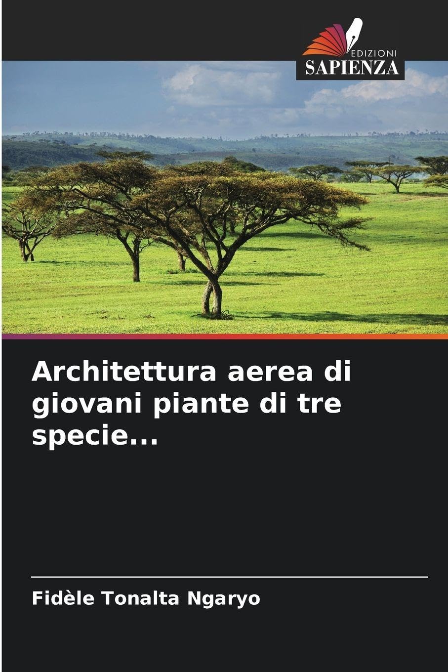 Architettura aerea di giovani piante di tre specie... Natural Sciences