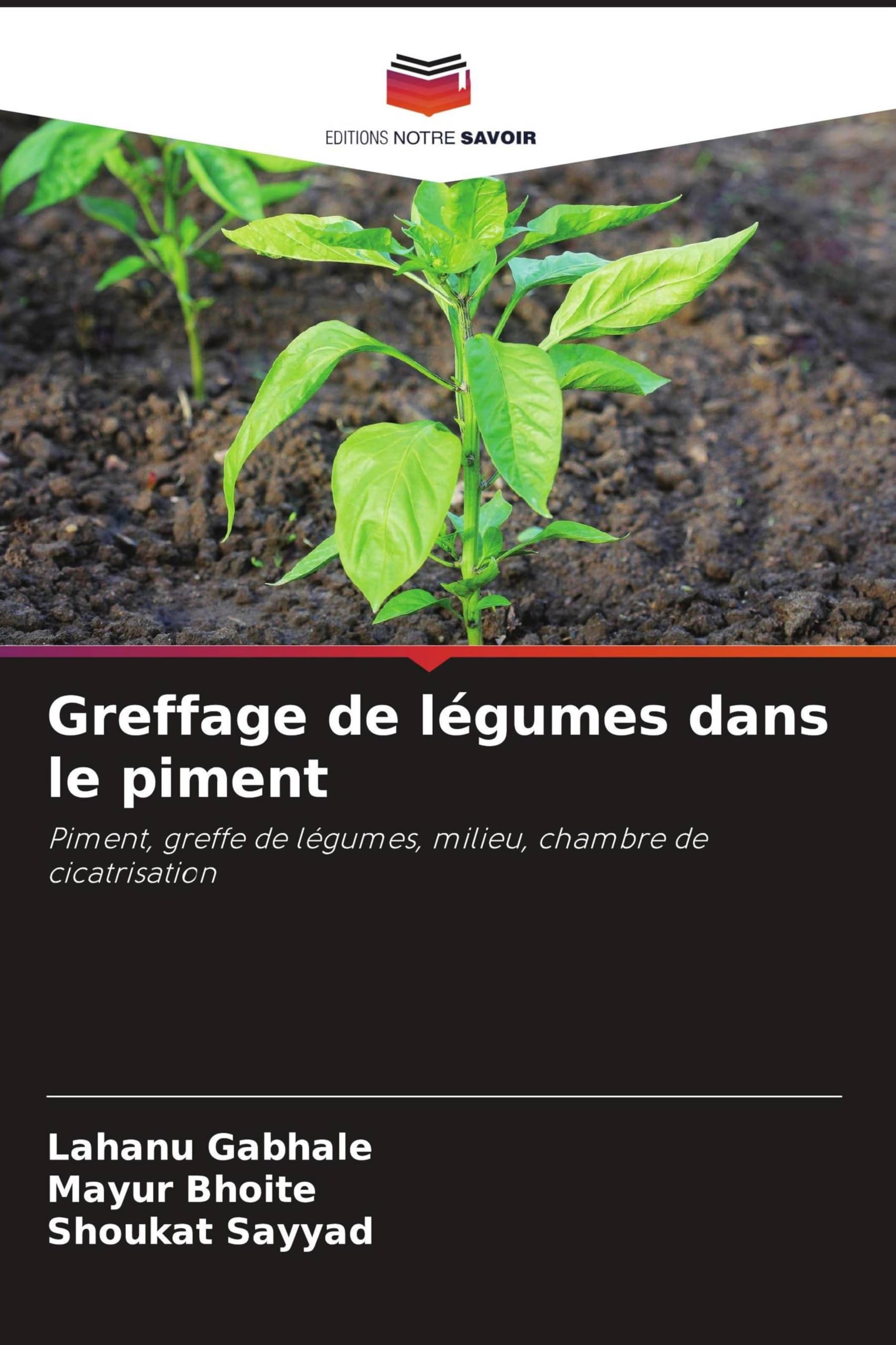 Greffage de légumes dans le piment: Piment, greffe de légumes, milieu, chambre de cicatrisation Natural Sciences