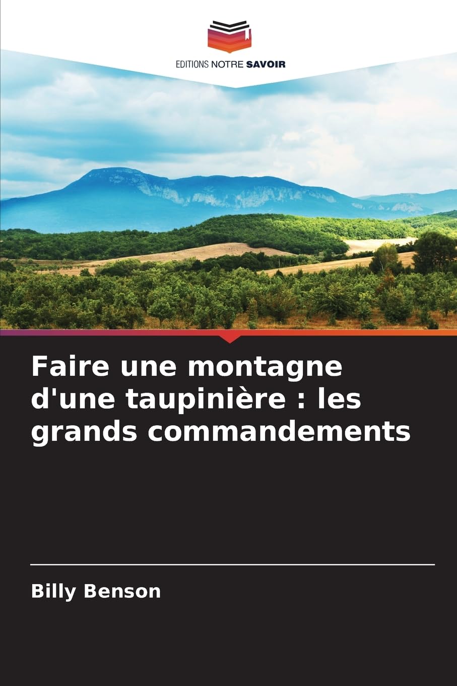 Faire une montagne d'une taupinière : les grands commandements Religion & Esotericism