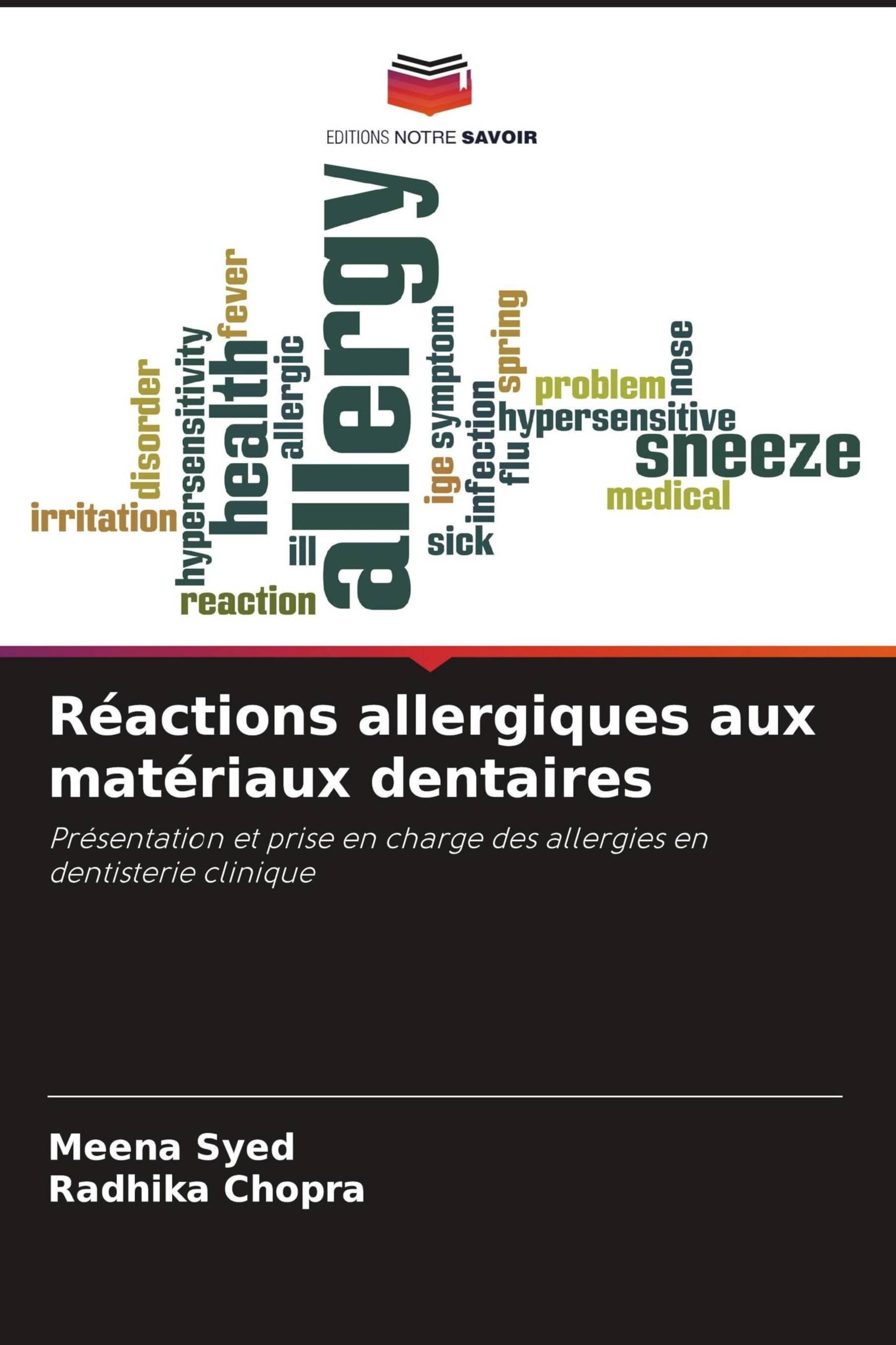 Réactions allergiques aux matériaux dentaires Medicine
