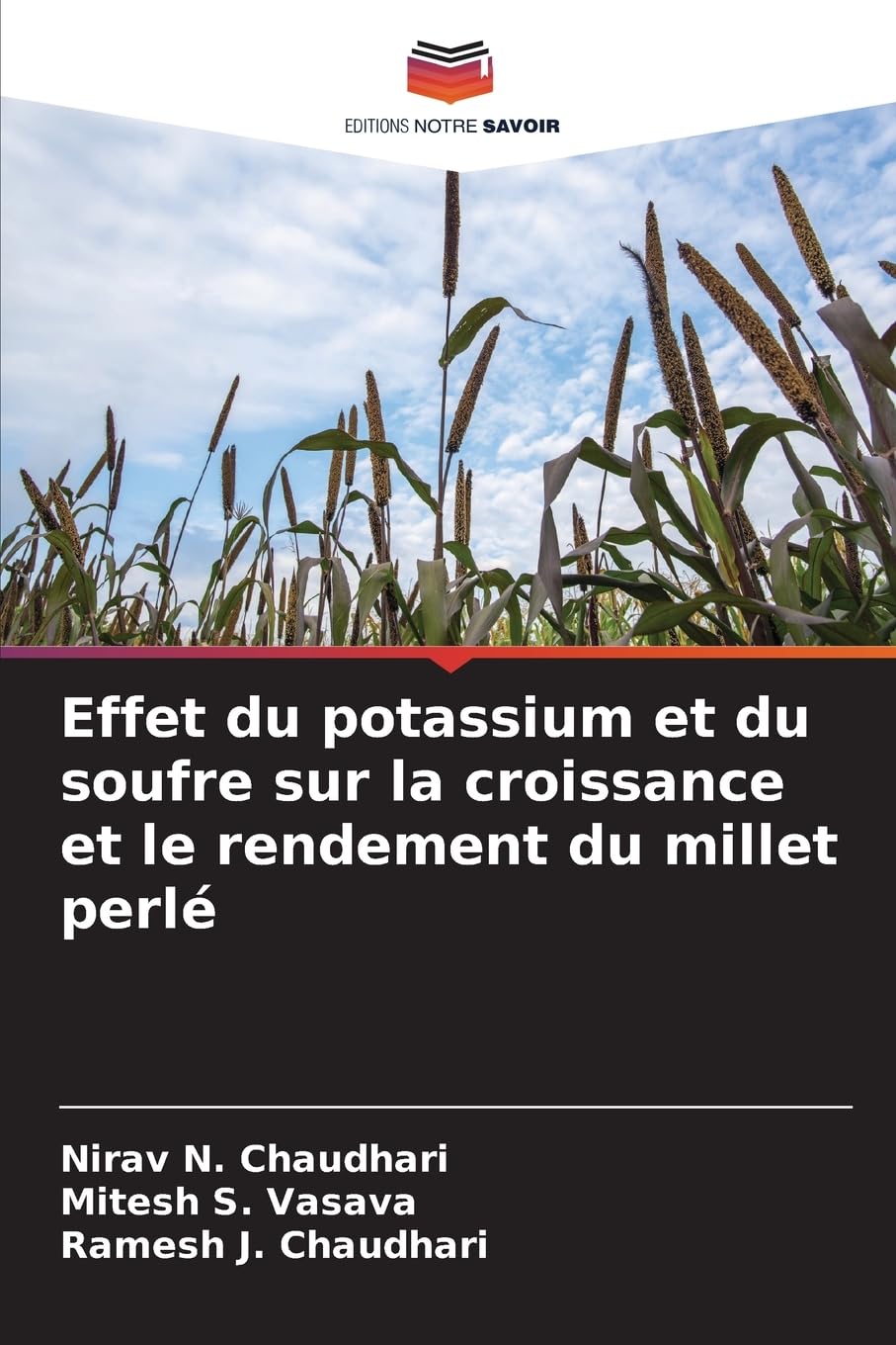 Effet du potassium et du soufre sur la croissance et le rendement du millet perlé Natural Sciences