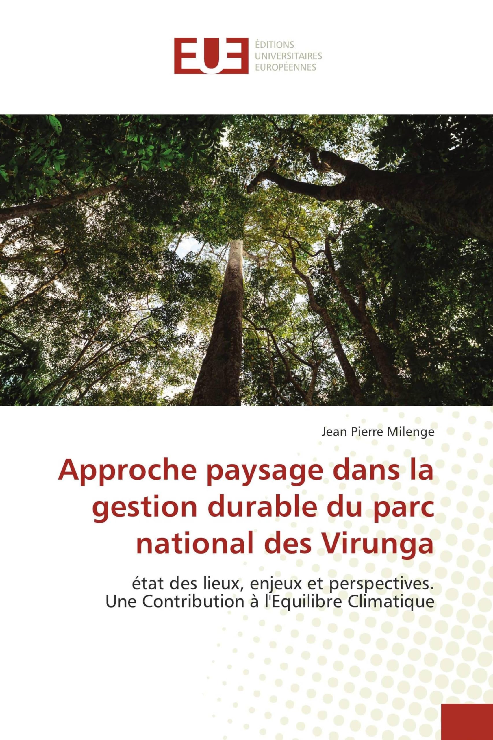 Approche paysage dans la gestion durable du parc national des Virunga Law