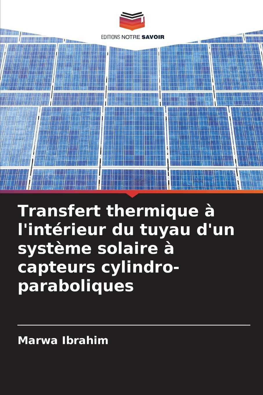 Transfert thermique à l'intérieur du tuyau d'un système solaire à capteurs cylindro-paraboliques: DE Business & Technology