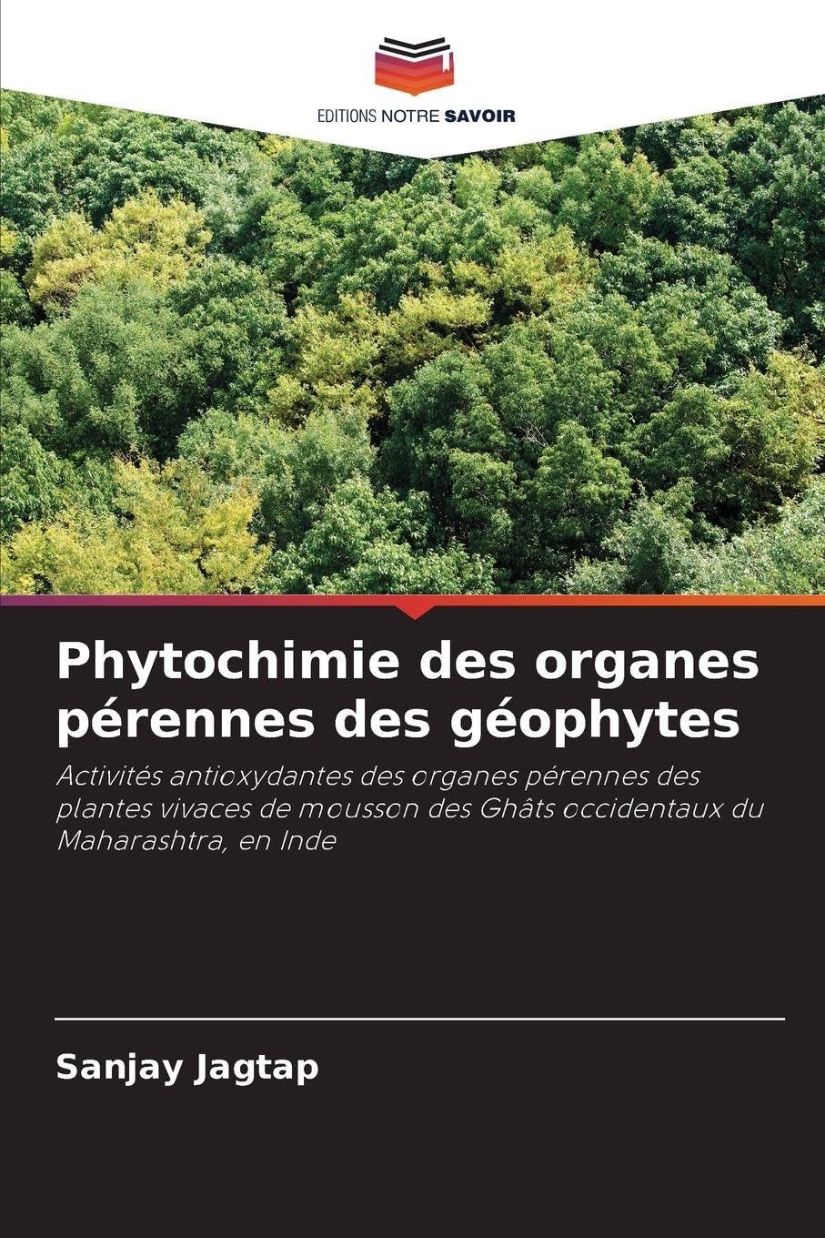 Phytochimie des organes pérennes des géophytes Natural Sciences