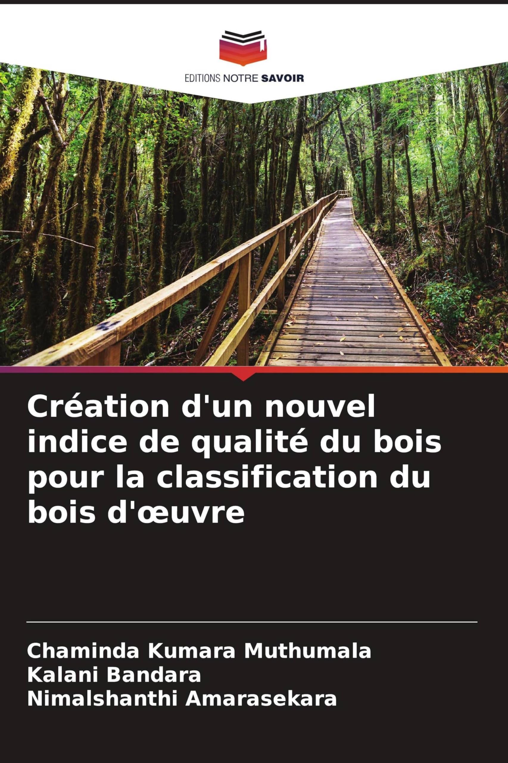 Création d'un nouvel indice de qualité du bois pour la classification du bois d'¿uvre Books