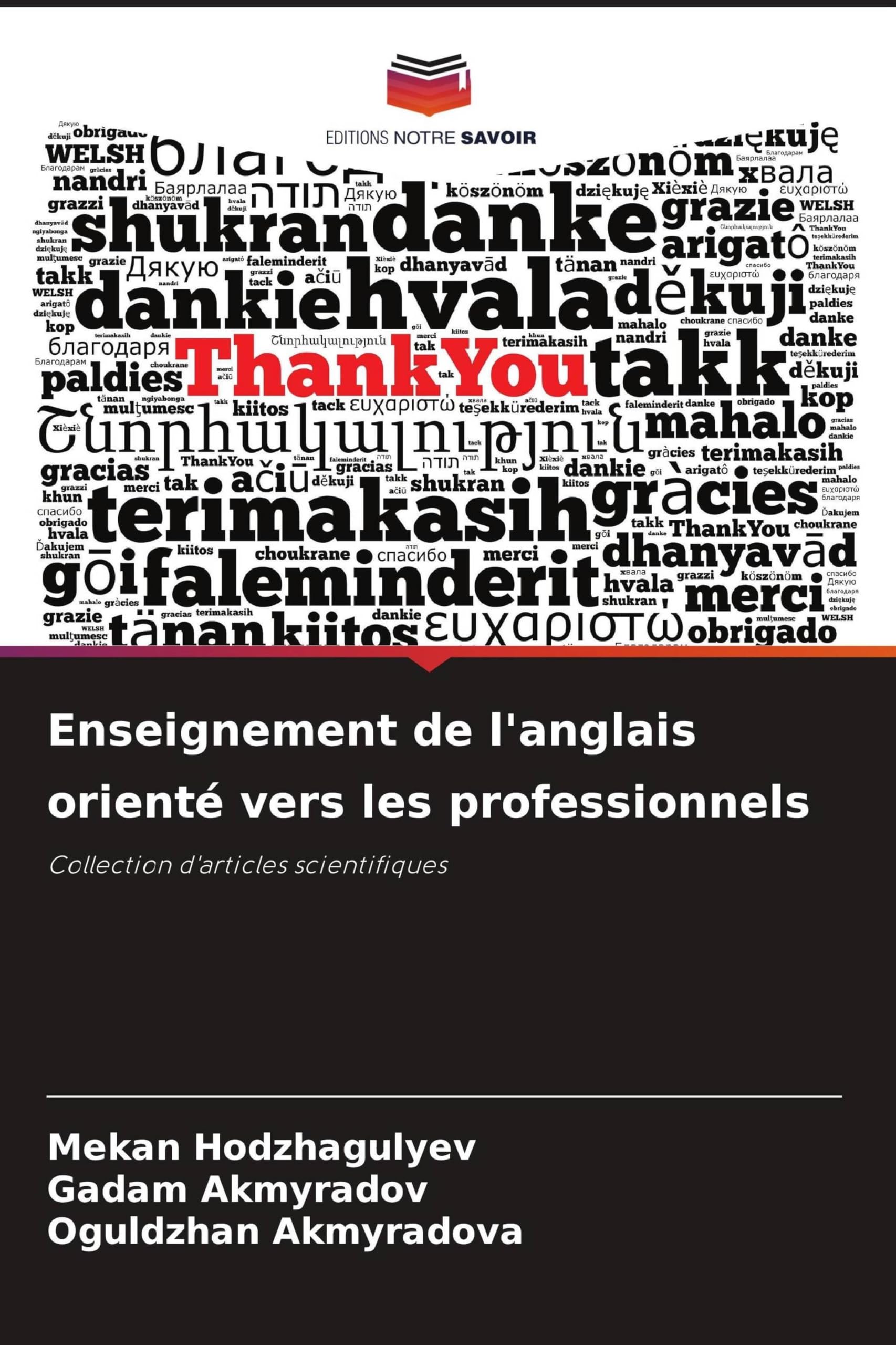 Enseignement de l'anglais orienté vers les professionnels: Collection d'articles scientifiques Books