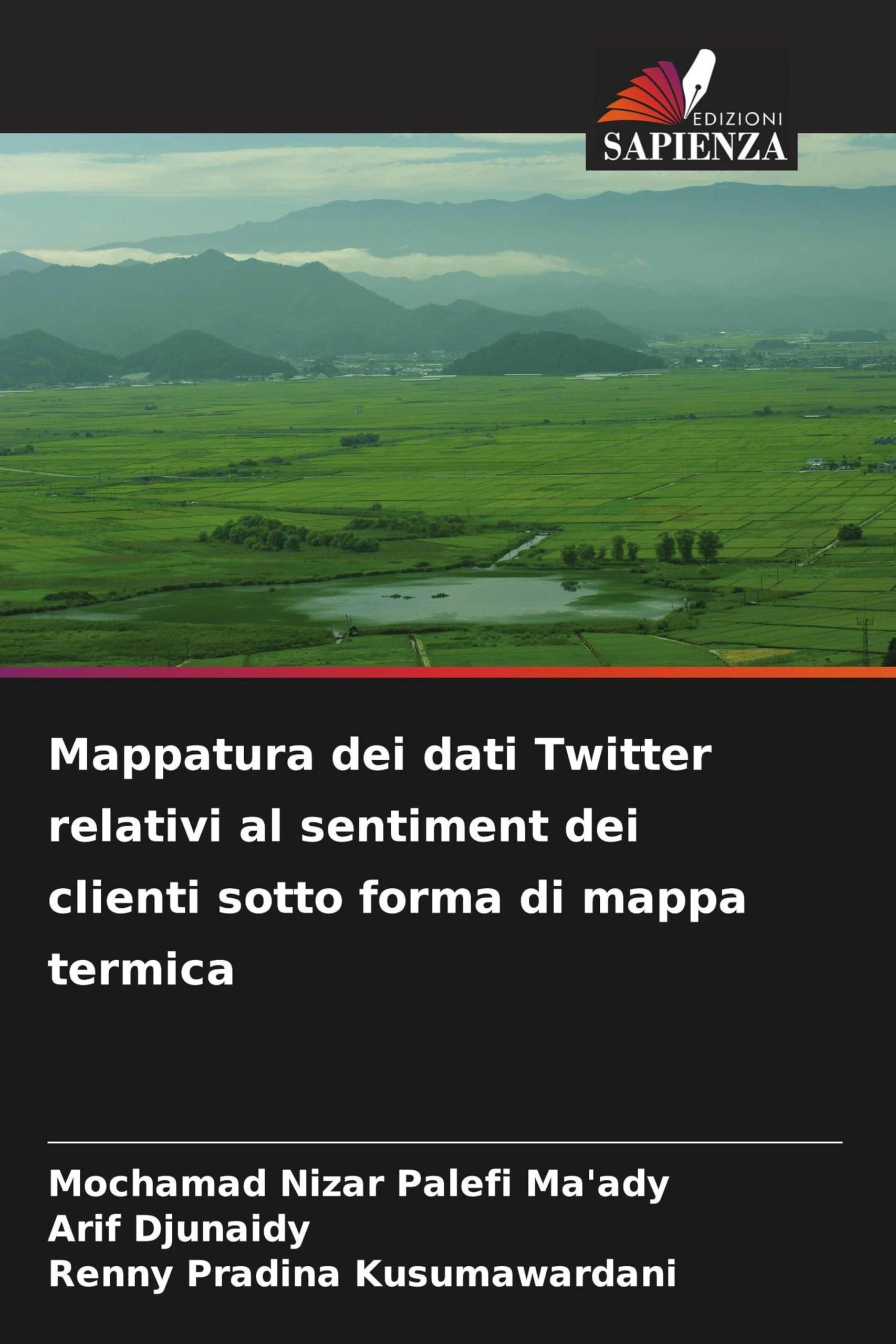 Mappatura dei dati Twitter relativi al sentiment dei clienti sotto forma di mappa termica Law