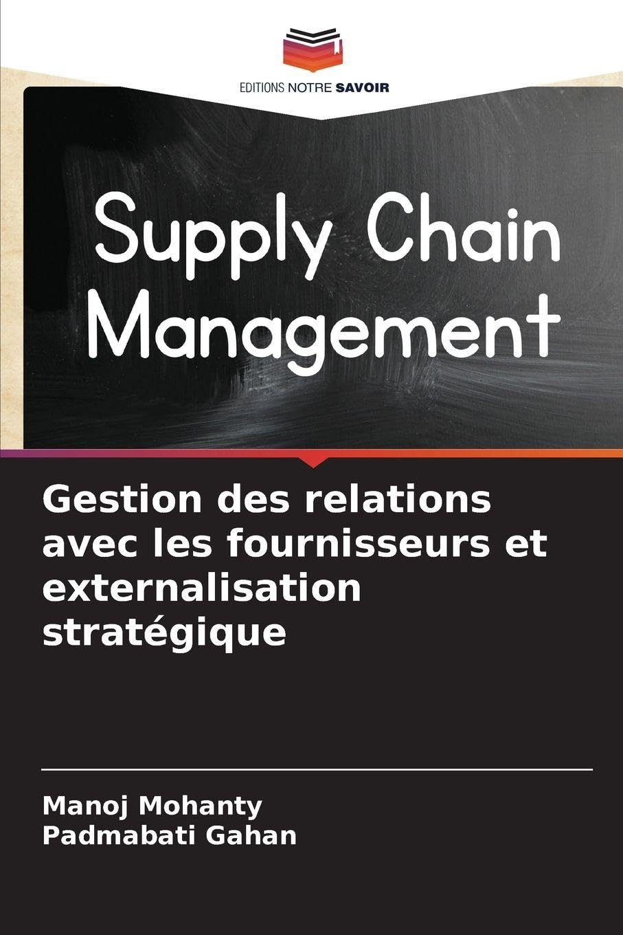 Gestion des relations avec les fournisseurs et externalisation stratégique Law