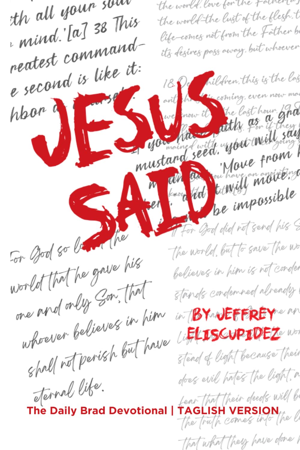 JESUS SAID: The Daily Brad Devotional | TAGLISH VERSION Lifestyle