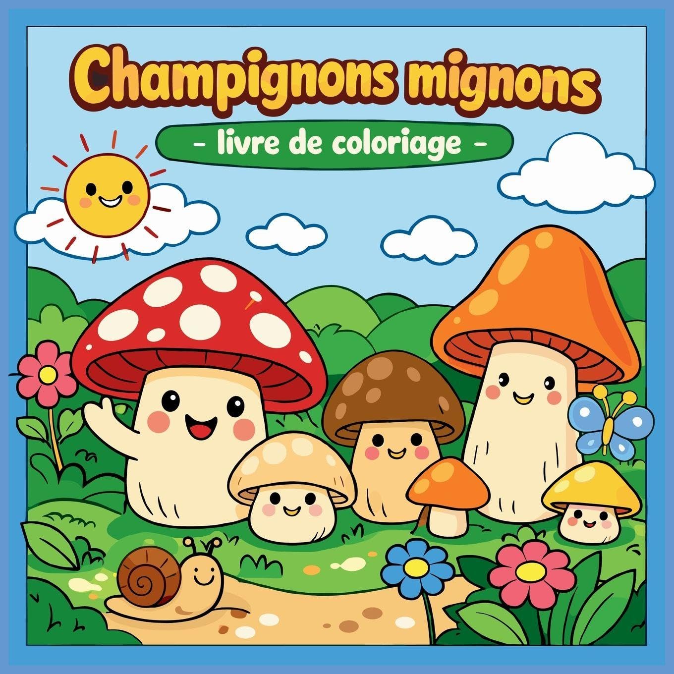 CHAMPIGNONS MIGNONS - Livre de Coloriage Tiptoi & Games