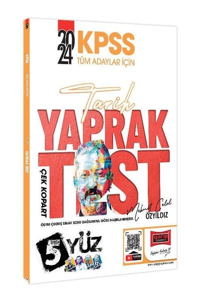 2024 KPSS Tüm Adaylar İçin 5Yüz Tarih Çek Kopart Yaprak Test Books