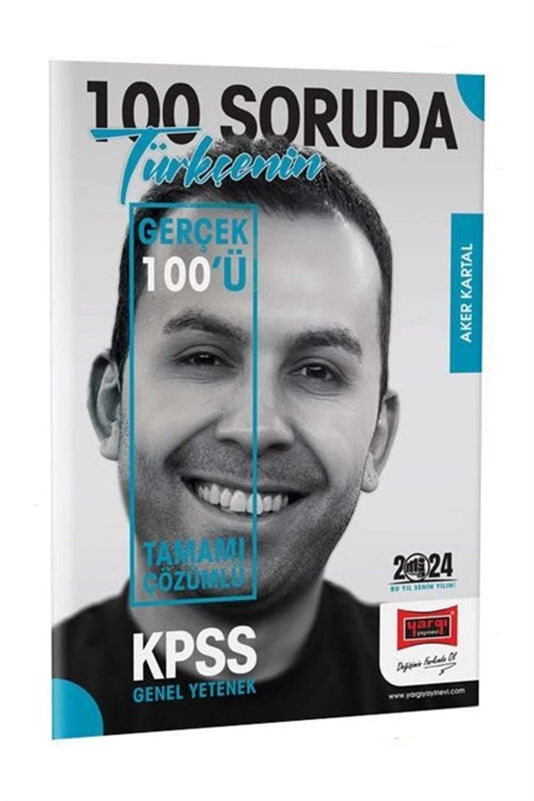 2024 KPSS 5Yüz 100 Soruda Tamamı Çözümlü Türkçe'nin Gerçek 100'ü Books