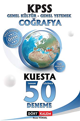 KPSS Genel Kültür - Genel Yetenek Coðrafya Kuesta Tamamý Çözümlü 50 Deneme Books
