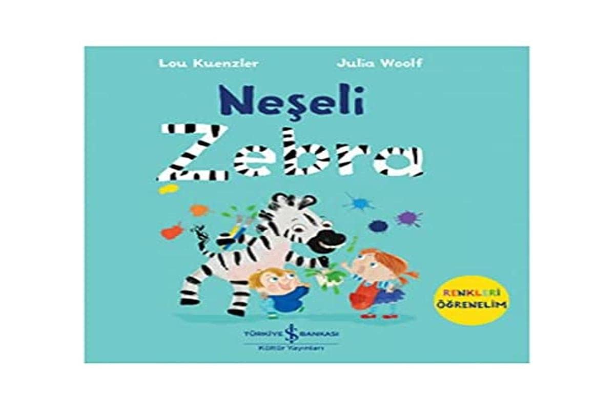 Neseli Zebra - Renkleri Ögrenelim book