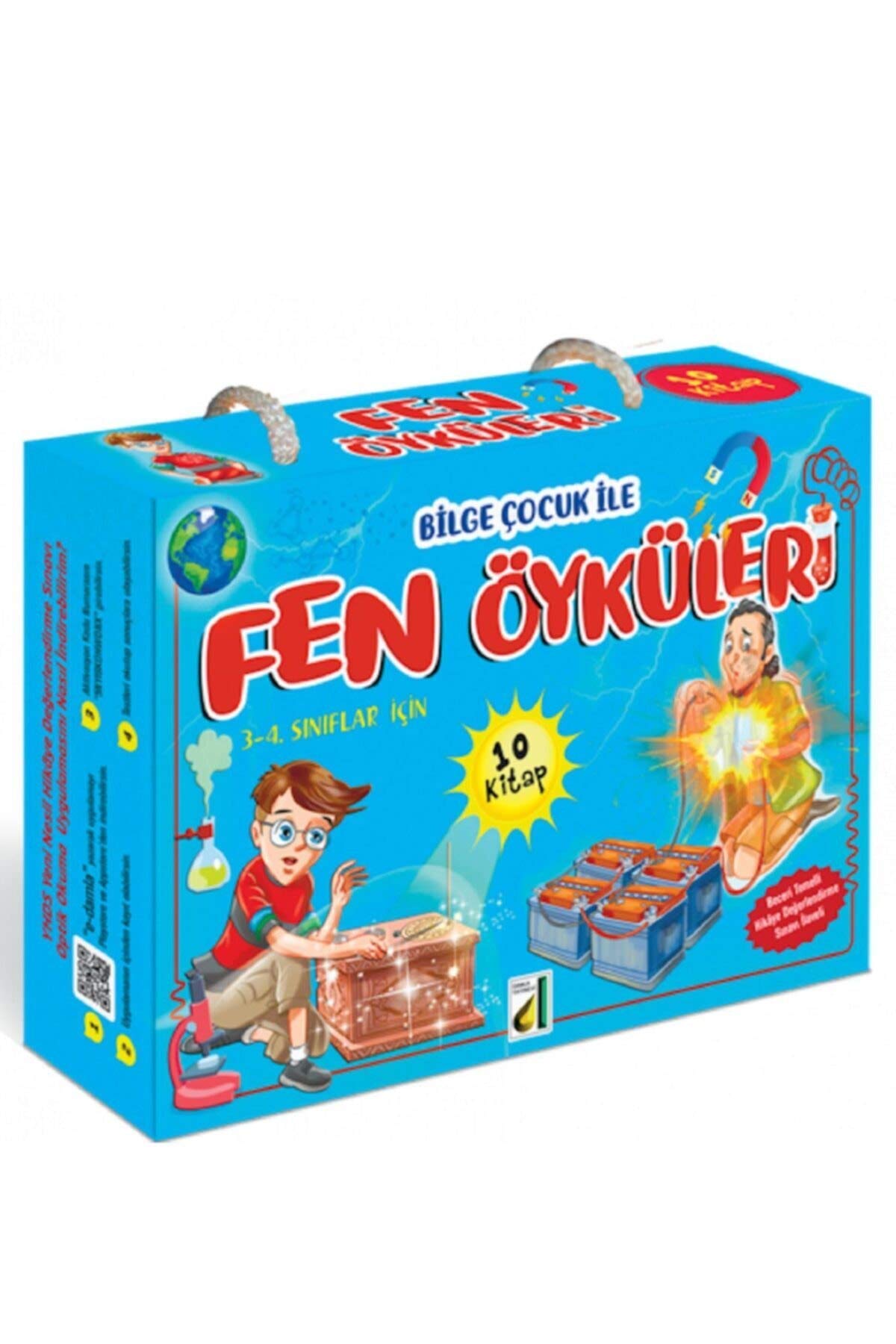 Bilge Çocuk ile Fen Öyküleri Seti - 10 Kitap Takım Books