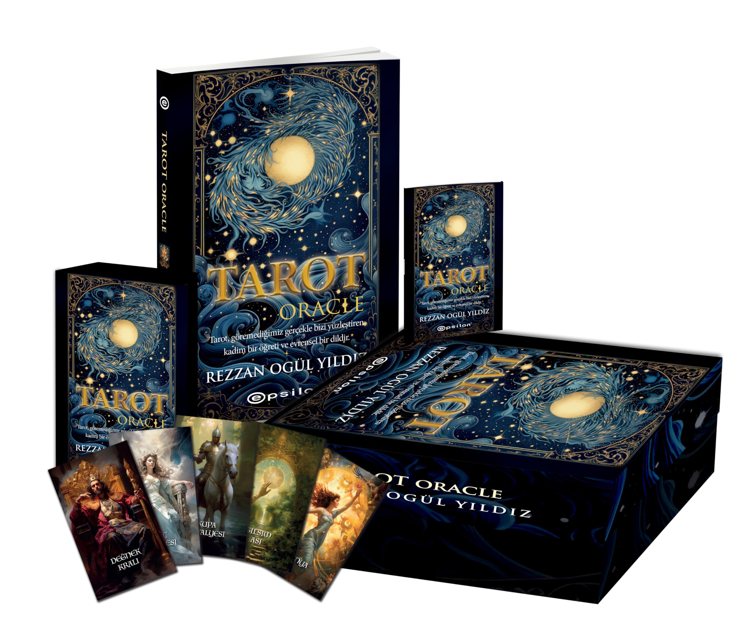 Tarot Oracle - Kullanim Kitabi ve 78 Kart Religion & Esotericism