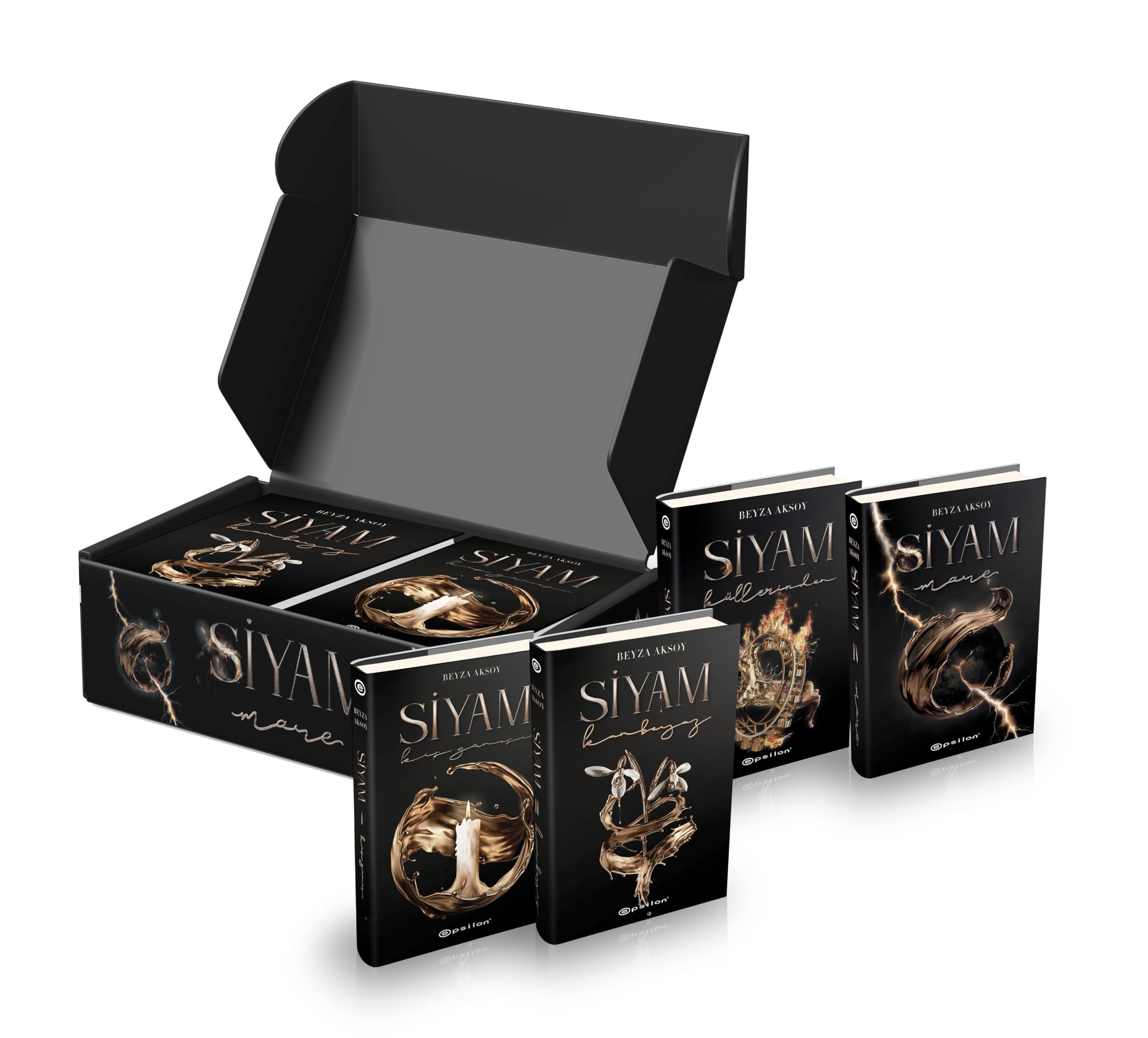 Siyam Serisi 4 Kitap Set Ciltli Historical Fiction