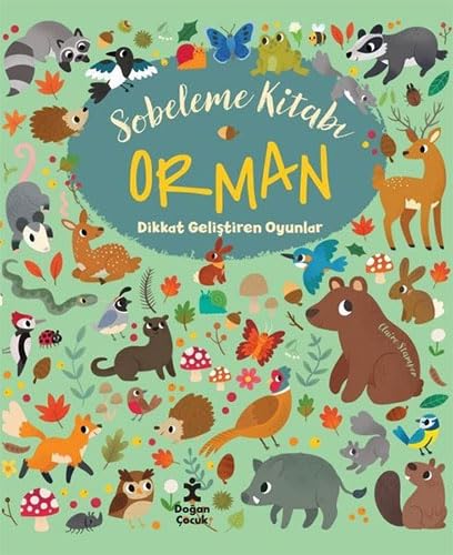 Sobeleme Kitabı - Orman - Dikkat Geliştiren Oyunlar Fairy Tales & Legends