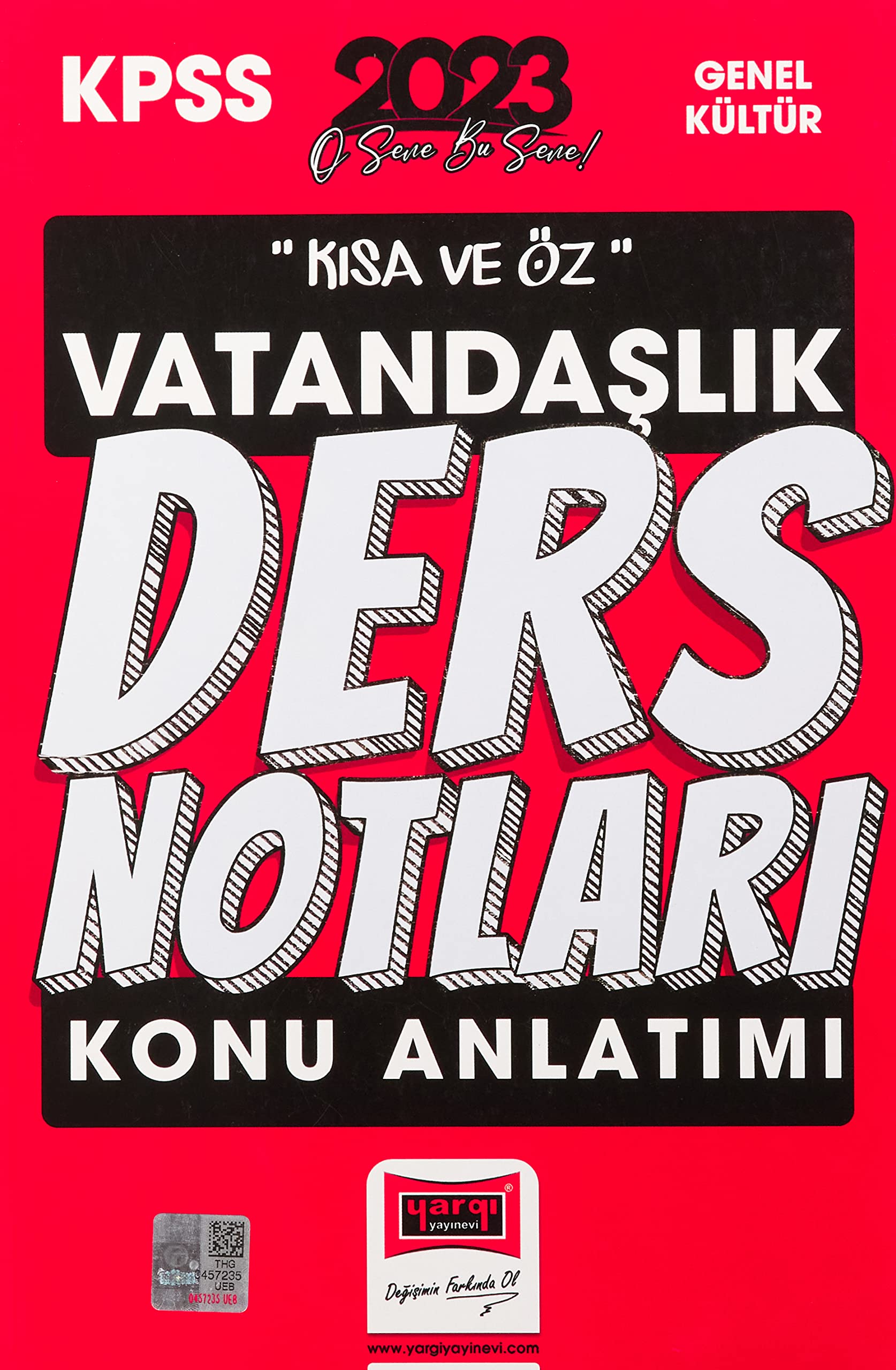 2023 KPSS Kısa ve Öz Vatandaşlık Konu Anlatımı Ders Notları Books