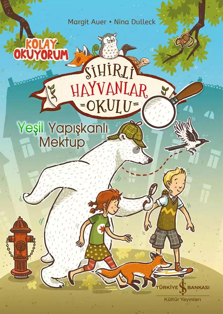 Sihirli Hayvanlar Okulu - Yesil Yapiskanli Mektup Fairy Tales & Legends