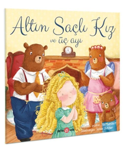 Altin Sacli Kiz ve Üc Ayi Books