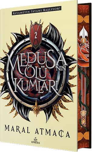 Medusanin Ölü Kumlari 2 Yan Boyamali Ciltli Özel Baski Historical Fiction