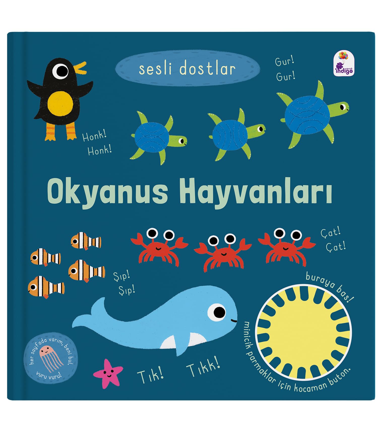 Sesli Dostlar - Okyanus Hayvanları (Sesli Kitap - Ciltli) Fairy Tales & Legends
