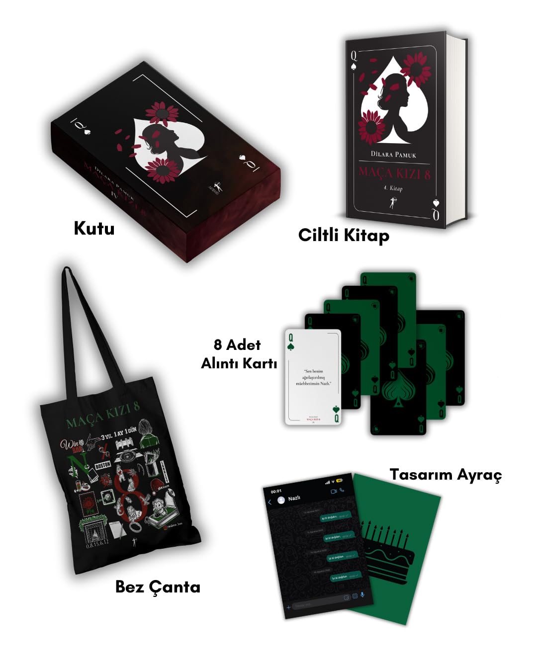 Maca Kizi 8 - 4. Kitap Kutulu Set, Ciltli book