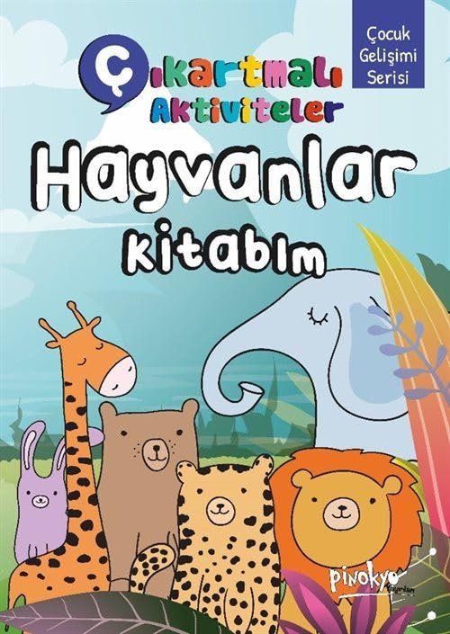 Çıkartmalı Aktiviteler Hayvanlar Kitabım Books