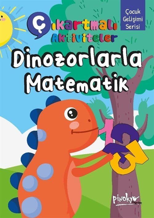 Çıkartmalı Aktiviteler Dinozorlarla Matematik Books