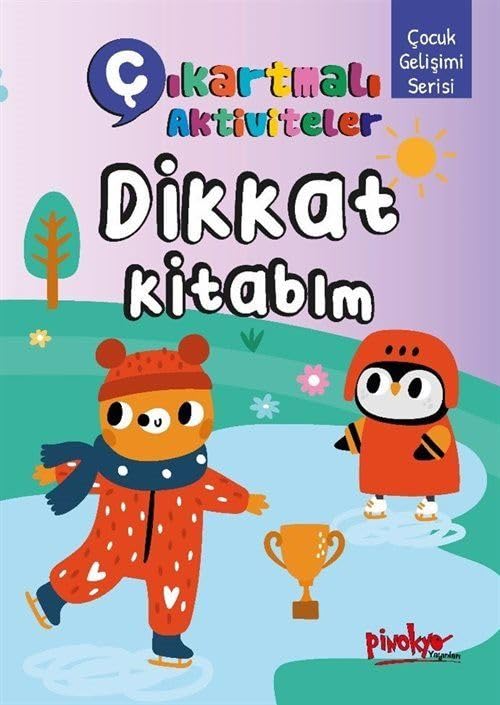 Cikartmali Aktiviteler Dikkat Kitabim Books