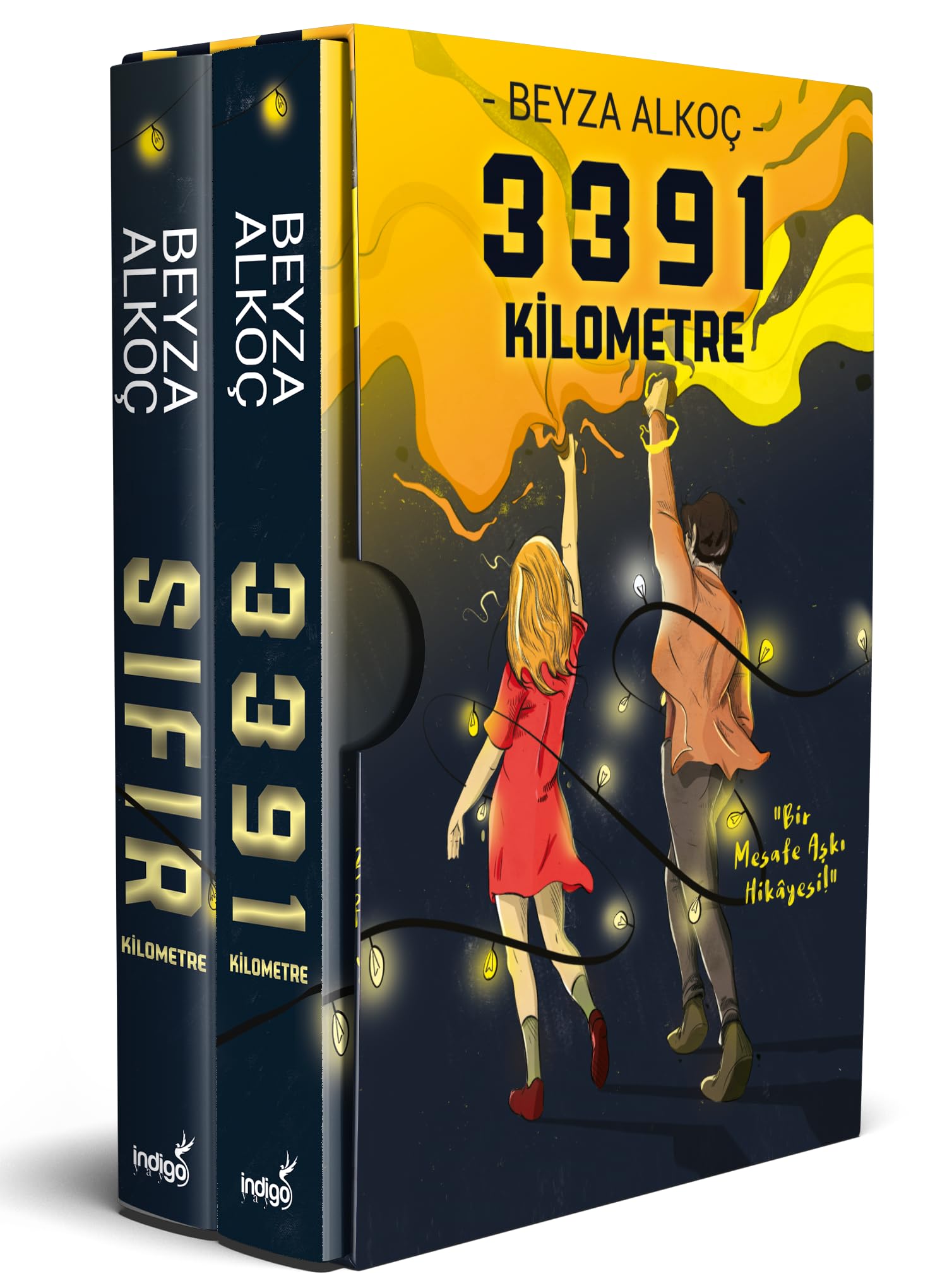 3391 Kilometre Serisi Seti - 2 Kitap Takım - Kutulu Historical Fiction