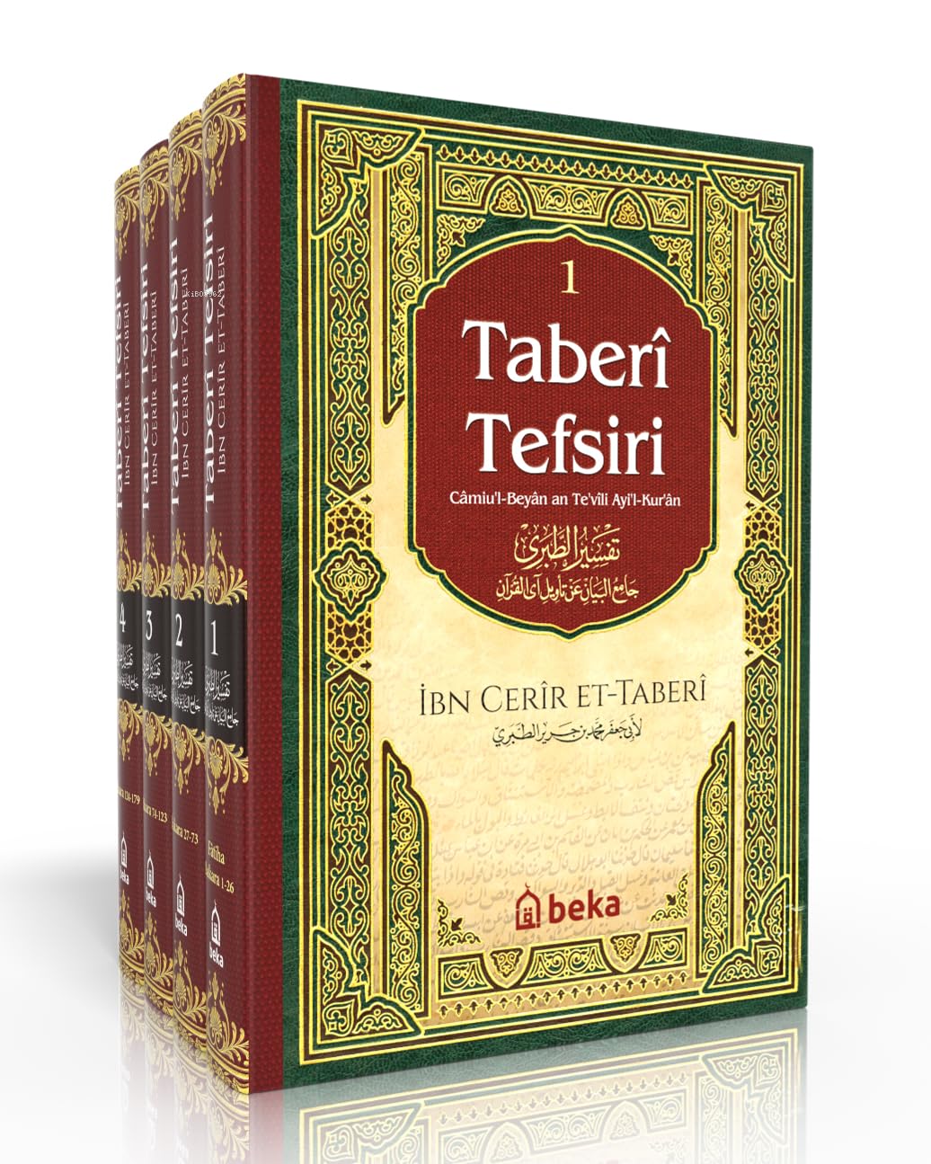Taberi Tefsiri - Camiul Beyan An Tevili Ayıl Kuran – 4 Cilt Takım Books